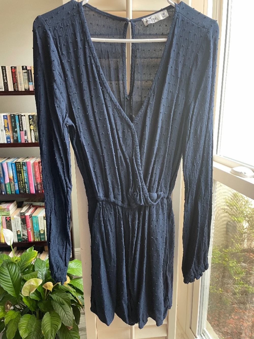 Hollister Navy Romper size medium